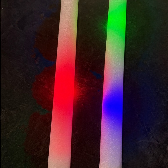 LED Light-Up Foam Sticks set of 2 - Picture 5 of 5